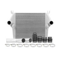 Mishimoto 03-07 Dodge 5.9L Cummins Intercooler Kit w/ Pipes (Silver) - Forced Induction