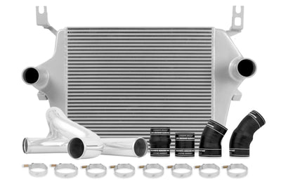Mishimoto 03-07 Ford 6.0L Powerstroke Intercooler Kit w/ Pipes (Silver) - Forced Induction