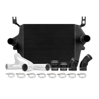 Mishimoto 03-07 Ford 6.0L Powerstroke Intercooler Kit w/ Pipes (Black) - Forced Induction