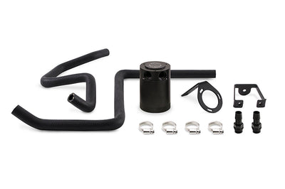 Mishimoto 05-14 Dodge Charger / Chrysler 300C 5.7L Direct Fit Oil Catch Can Kit - Black - Engine Components