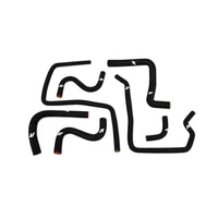 Mishimoto 06-07 Subaru STI / WRX Black Silicone Ancillary Hoses - Fabrication