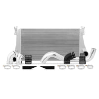 Mishimoto 06-10 Chevy 6.6L Duramax Intercooler Kit w/ Pipes (Silver) - Forced Induction