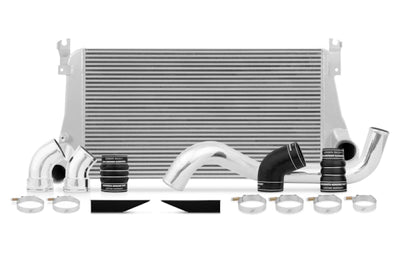 Mishimoto 06-10 Chevy 6.6L Duramax Intercooler Kit w/ Pipes (Silver) - Forced Induction