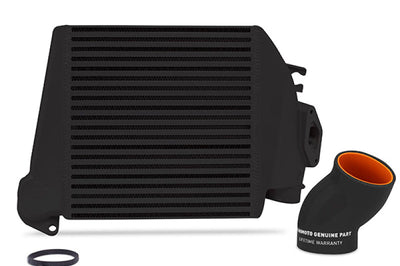 Mishimoto 08-14 Subaru WRX Top-Mount Intercooler Kit - Powder Coated Black & Hoses - Forced Induction