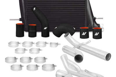 Mishimoto 08 + Mitsubishi Evo X Front-Mount Intercooler Kit - Black - Forced Induction