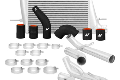 Mishimoto 08+ Mitsubishi Evo X Front-Mount Intercooler Kit - Silver - Forced Induction