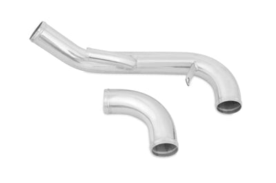 Mishimoto 08 + Mitsubishi Lancer Evolution X Black Lower Intercooler Pipe Kit - Forced Induction