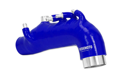Mishimoto 08 Subaru WRX Blue Silicone Induction Hose - Air Intake Systems