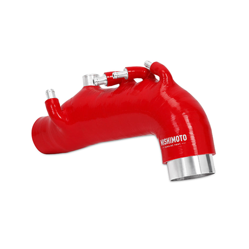 Mishimoto 08 Subaru WRX Red Silicone Induction Hose - Air Intake Systems