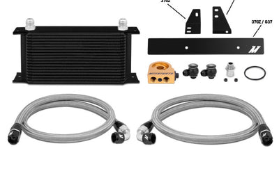 Mishimoto 09-12 Nissan 370Z / 08-12 Infiniti G37 (Coupe Only) Thermostatic Oil Cooler Kit - Black - Cooling