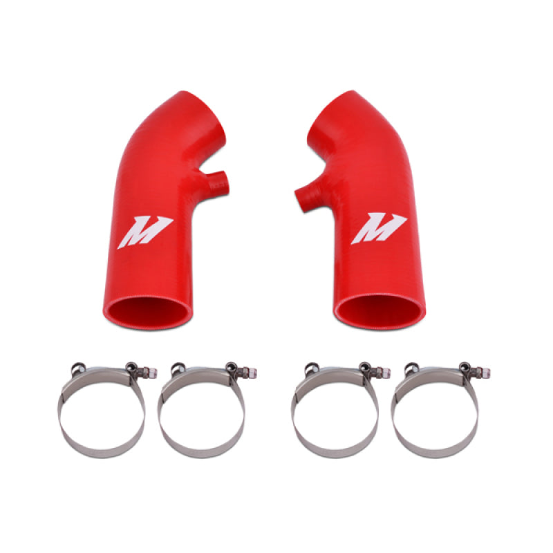 Mishimoto 09 + Nissan 370Z Red Silicone Air Intake Hose Kit - Systems