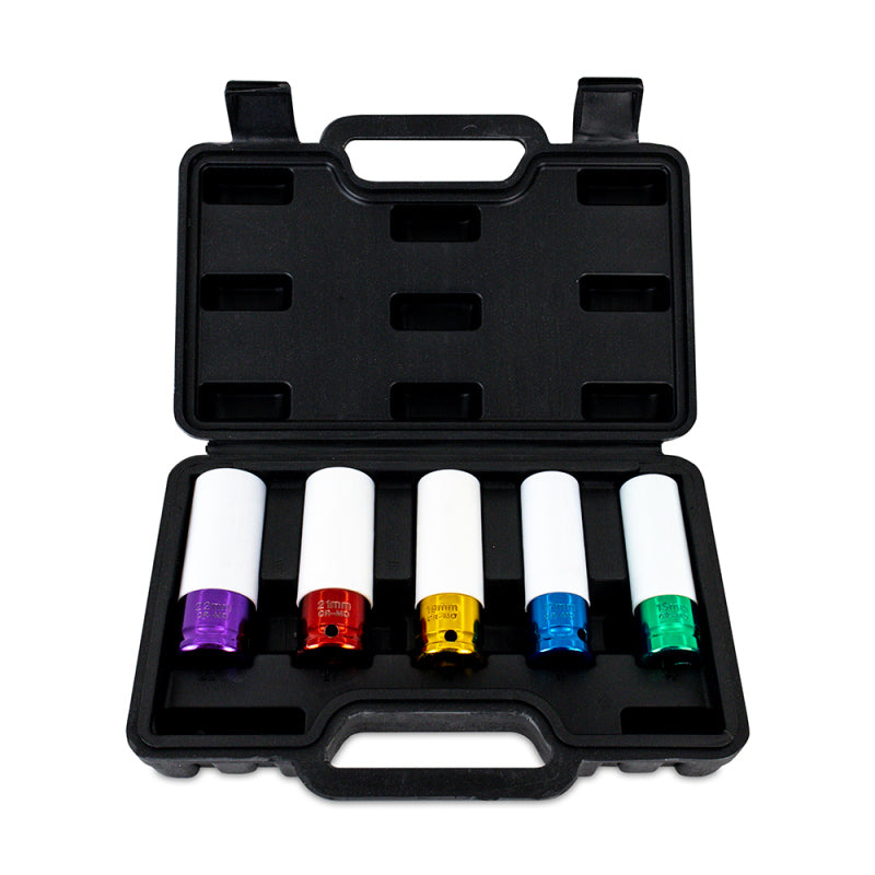 Mishimoto 1/2in. Wheel Nut Socket Set - 5pc - Fabrication