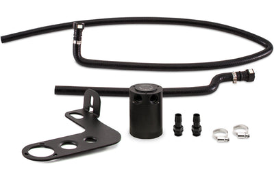 Mishimoto 10-15 Chevrolet Camaro SS (Automatic) Baffled Oil Catch Can Kit - Black - Engine Components