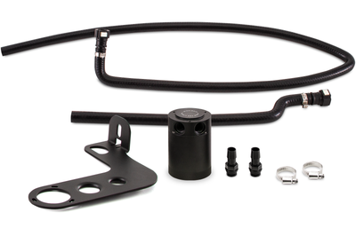 Mishimoto 10-15 Chevrolet Camaro SS (Automatic) Baffled Oil Catch Can Kit - Black - Engine Components