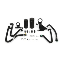 Mishimoto 11-14 Ford F-150 EcoBoost 3.5L Baffled Oil Catch Can Kit - Black - Engine Components