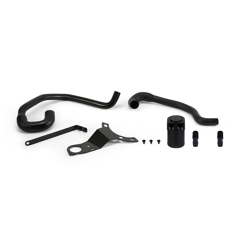 Mishimoto 11-17 BMW N20/N26 Baffled Oil Catch Can Kit - Black - Engine Components