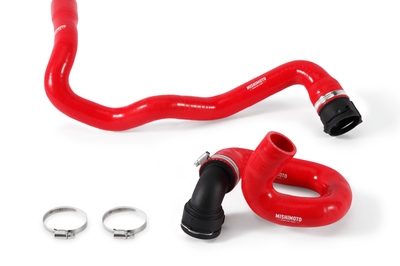 Mishimoto 13-16 Ford Focus ST 2.0L Red Silicone Radiator Hose Kit - Fabrication