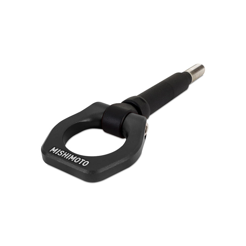 Mishimoto 13+ Subaru BRZ/FRS/86 / 18+ WRX Black Front Tow Hook - Winches & Hitches