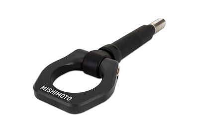 Mishimoto 13+ Subaru BRZ/FRS/86 / 18+ WRX Black Front Tow Hook - Winches & Hitches