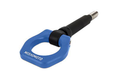 Mishimoto 13+ Subaru BRZ/FRS/86 / 18+ WRX Blue Racing Front Tow Hook - Winches & Hitches