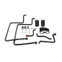 Mishimoto 15-16 Ford F-150 EcoBoost 3.5L Baffled Oil Catch Can Kit - Black - Engine Components
