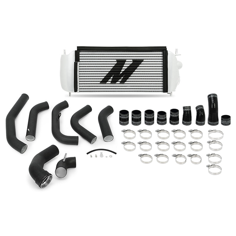 Mishimoto 15-16 Ford F-150 EcoBoost 3.5L Silver Performance Intercooler Kit w/ Black Pipes - Forced Induction