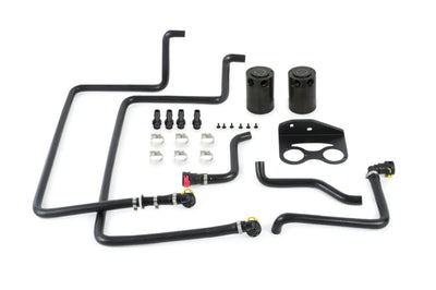 Mishimoto 15-17 Ford F-150 2.7L EcoBoost Baffled Oil Catch Can - Black - Engine Components