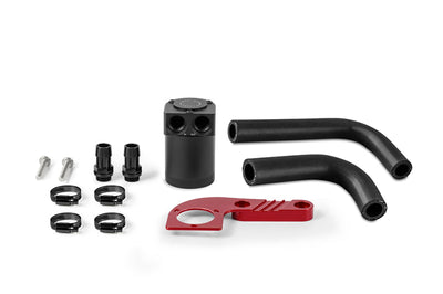 Mishimoto 15-20 BMW F8X M3/M4 Baffled Oil Catch Can - Sakhir Orange - Engine Components