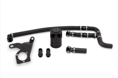 Mishimoto 18 + Audi B9 S4/S5 Baffled Oil Catch Can- PCV Side - Engine Components