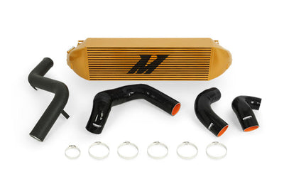 Mishimoto 2013 + Ford Focus ST Gold Intercooler w/ Black Pipes - Forced Induction