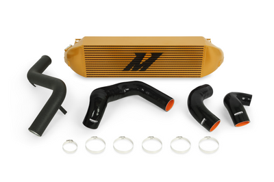 Mishimoto 2013 + Ford Focus ST Gold Intercooler w/ Black Pipes - Forced Induction