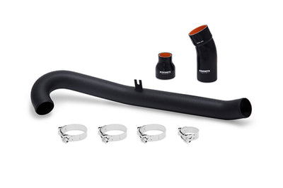 Mishimoto 2014 + Ford Fiesta ST Hot-Side Intercooler Pipe Kit - Wrinkle Black - Forced Induction