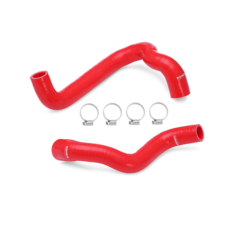 Mishimoto 2014+ Ford Fiesta ST Radiator Hose Kit (Red) - Fabrication