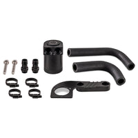Mishimoto 2015 + BMW F8X M3/M4 Baffled Oil Catch Can - Wrinkle Black - Engine Components