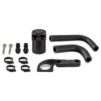 Mishimoto 2015 + BMW F8X M3/M4 Baffled Oil Catch Can - Wrinkle Black - Engine Components
