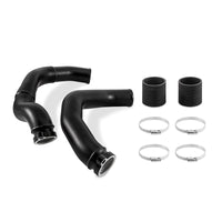 Mishimoto 2015 + BMW F8X M3/M4 Charge Pipe Kit - Wrinkle Black - Forced Induction