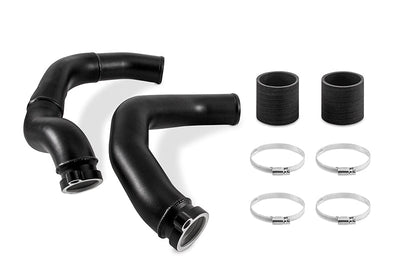 Mishimoto 2015 + BMW F8X M3/M4 Charge Pipe Kit - Wrinkle Black - Forced Induction