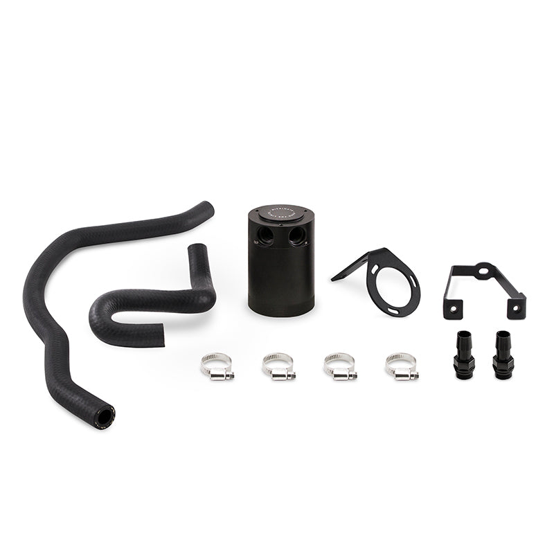 Mishimoto 2015 + Dodge Charger / Chrysler 300C 6.4L Direct Fit Oil Catch Can Kit - Black - Engine Components