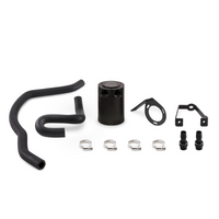 Mishimoto 2015 + Dodge Charger / Chrysler 300C 6.4L Direct Fit Oil Catch Can Kit - Black - Engine Components