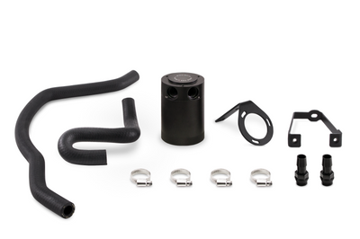 Mishimoto 2015 + Dodge Charger / Chrysler 300C 6.4L Direct Fit Oil Catch Can Kit - Black - Engine Components