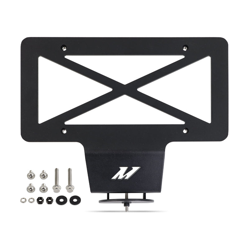 Mishimoto 2015+ Ford F-150 Tow Hook License Plate Relocation Bracket - Winches & Hitches