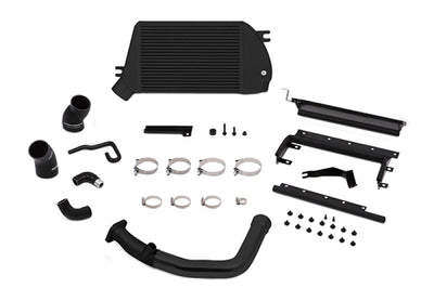 Mishimoto 2015 Subaru WRX Top-Mount Intercooler Kit - Powder Coated Black & Pipes - Forced Induction