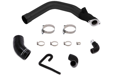 Mishimoto 2015 Subaru WRX Top-Mount Intercooler Kit - Powder Coated Black & Pipes - Forced Induction
