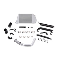 Mishimoto 2015 Subaru WRX Top-Mount Intercooler Kit - Powder Coated Silver & Polished Pipes - Forced Induction