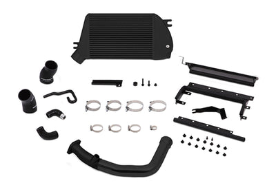 Mishimoto 2015 Subaru WRX Top-Mount Intercooler Kit - Powder Coated Black & Pipes - Forced Induction