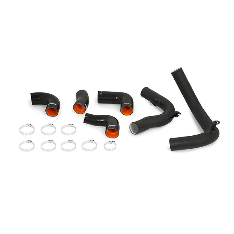 Mishimoto 2015 + Volkswagen MK7 GTI / Golf R Intercooler Pipe Kit Wrinkle Black - Forced Induction