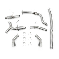 Mishimoto 2016 + Chevrolet Camaro 2.0T Dual Polished Tip Cat-Back Exhaust - Mufflers & Tips
