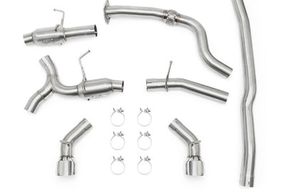 Mishimoto 2016 + Chevrolet Camaro 2.0T Dual Polished Tip Cat-Back Exhaust - Mufflers & Tips