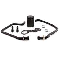 Mishimoto 2016 + Chevrolet Camaro SS Baffled Oil Catch Can Kit - Black - Engine Components