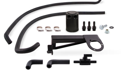 Mishimoto 2016 + Ford Focus RS Baffled Oil Catch Can Kit - Black - Engine Components